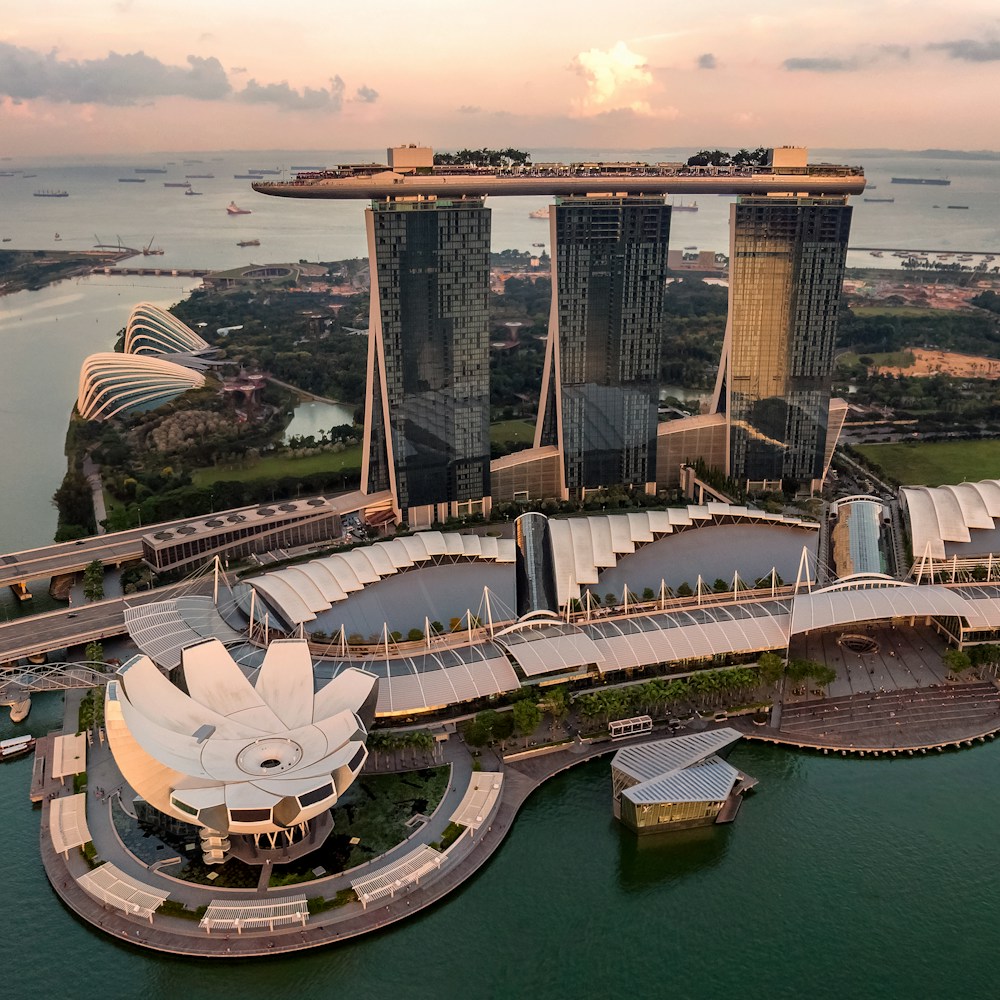 Singapore Marina Bay skyline